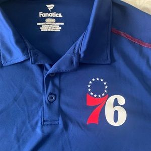 Philadelphia 76ers Dry Fit Mens Polo - New/ Never worn